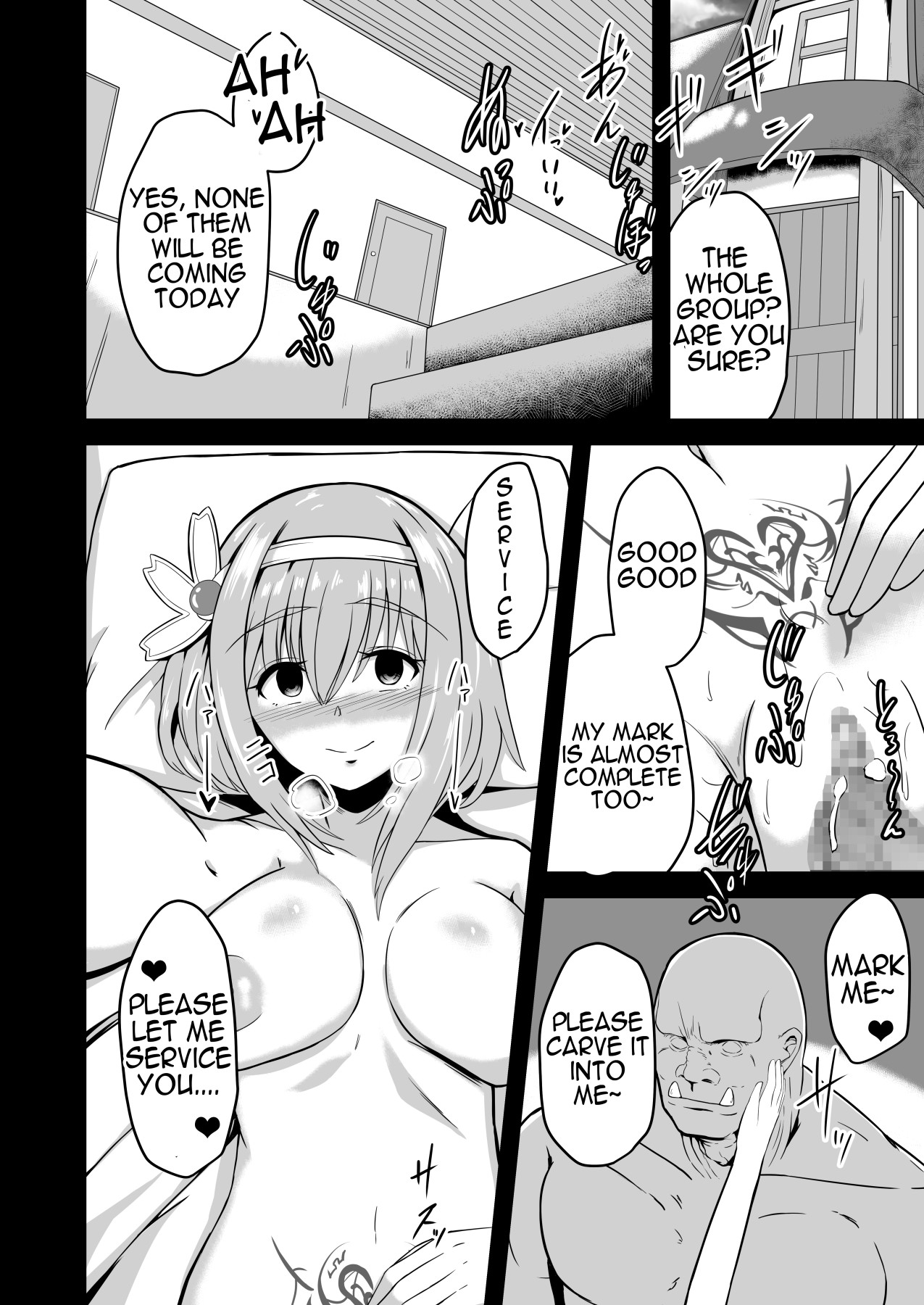 Hentai Manga Comic-Yui's Fallen To Evil NTR Diary-Read-12